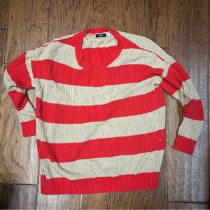 BDG colorblock crewneck sweater‎